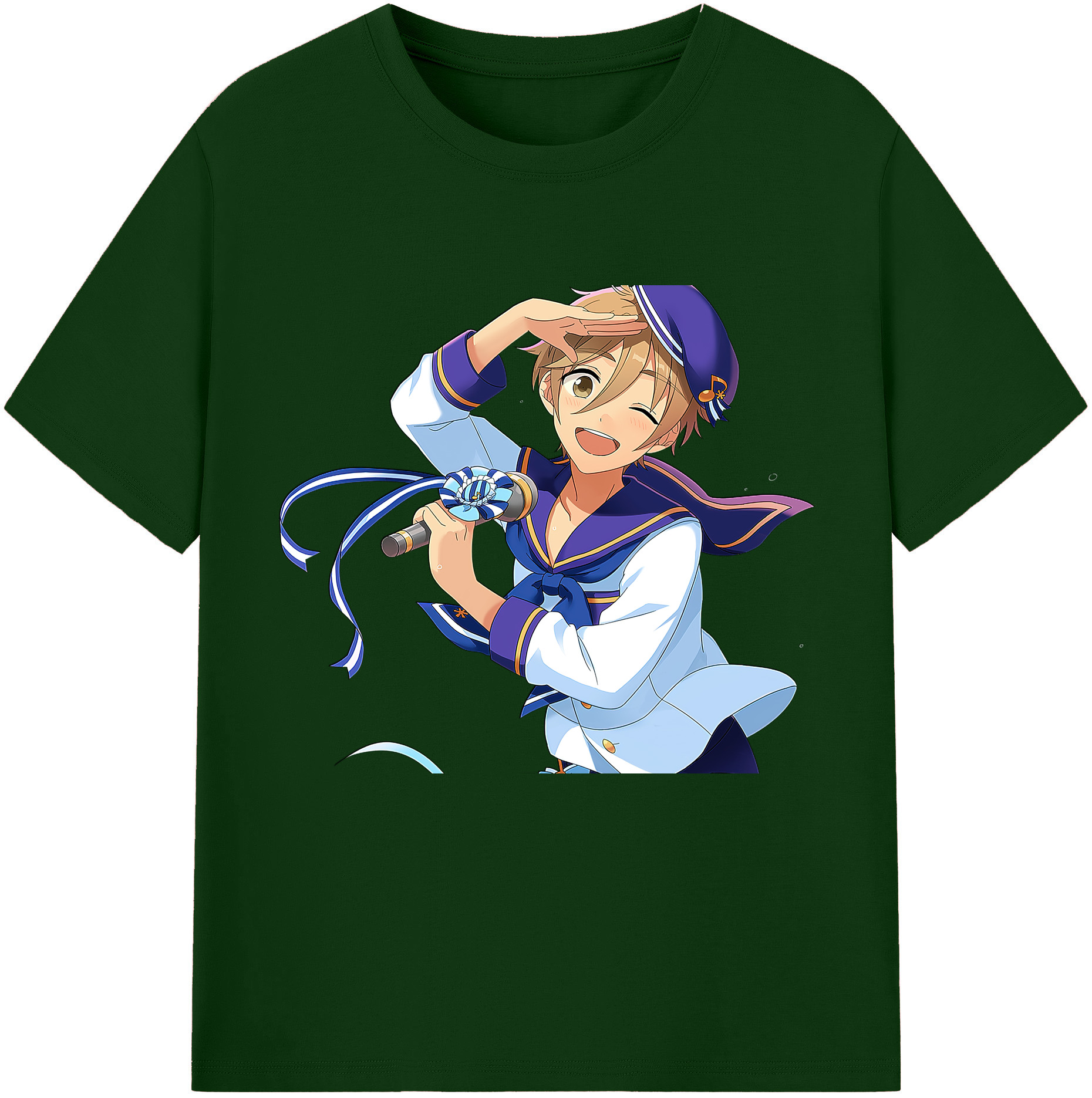 （画像用） あんさんぶるスターズ! Ensemble Stars 綿100％半袖Tシャツ（フロントプリント）